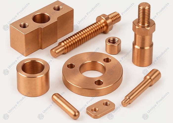 copper-turned-components
